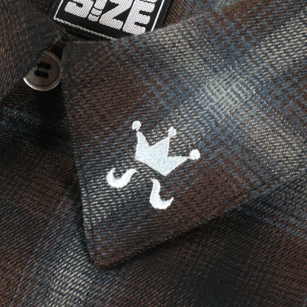 画像4: 【ラストLのみ】KINGSIZE（キングサイズ）“CHECK L/S SHIRT” (4)