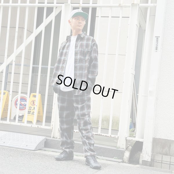 画像15: 【ラストXLのみ】KINGSIZE（キングサイズ）“CHECK EASY PANTS” (15)