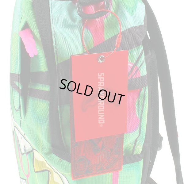 画像11: SPRAYGROUND (スプレーグラウンド) “HALLOWEEN SHARK CENTRAL DRIPPY SPILT BACKPACK” (11)