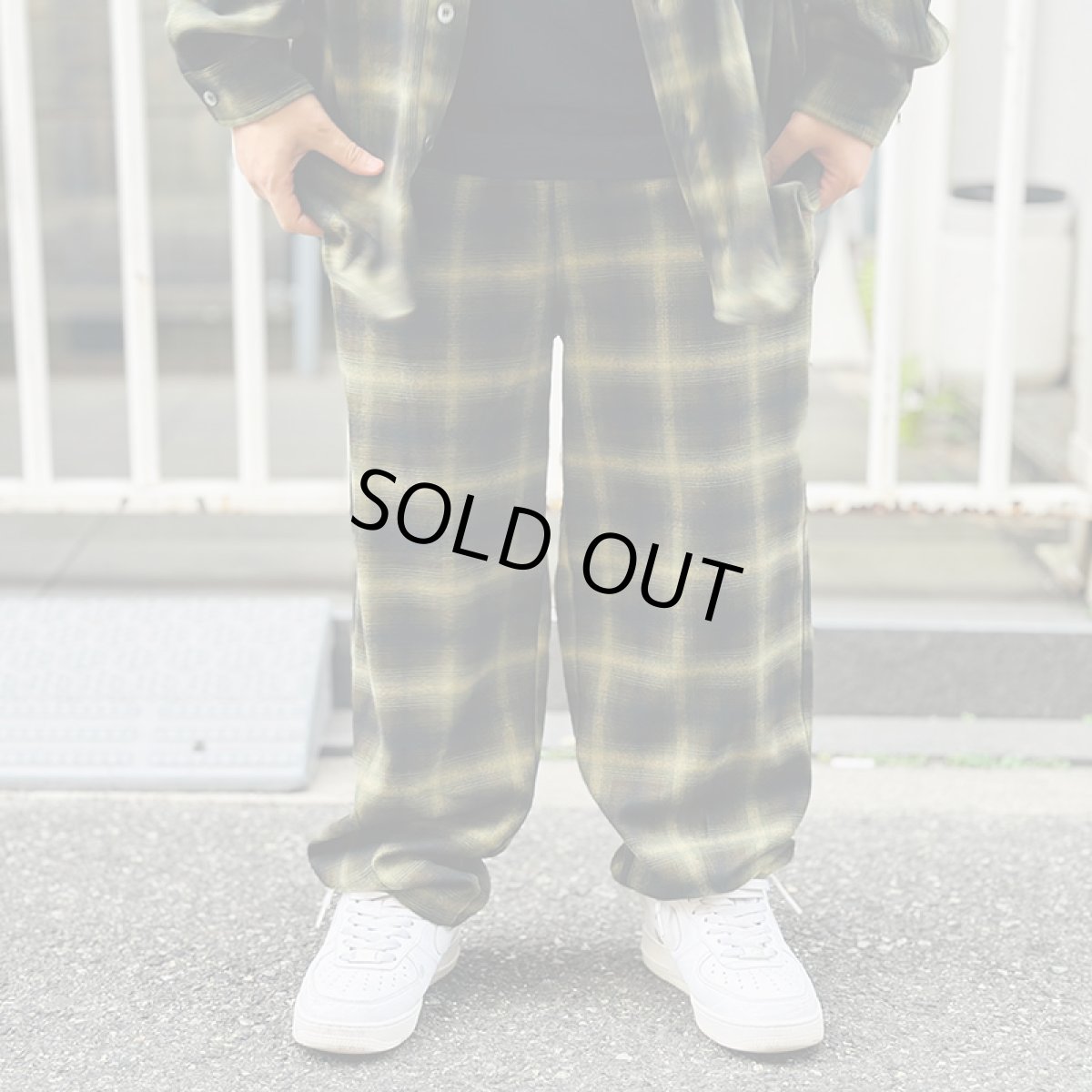 画像12: KINGSIZE（キングサイズ）“CHECK EASY PANTS” (12)