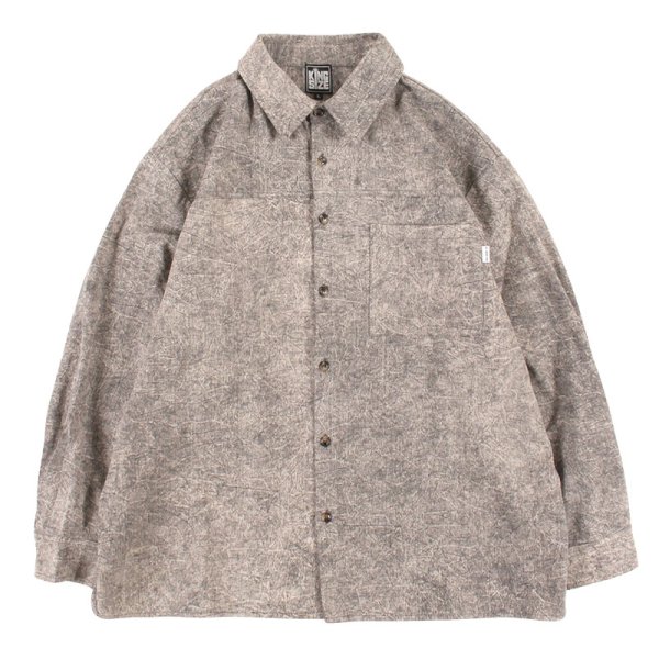 画像1: KINGSIZE（キングサイズ）“FADE L/S SHIRT” (1)