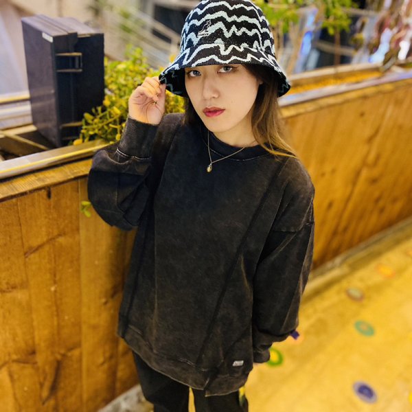 画像11: KINGSIZE（キングサイズ）“WASH CREW SWEAT” (11)