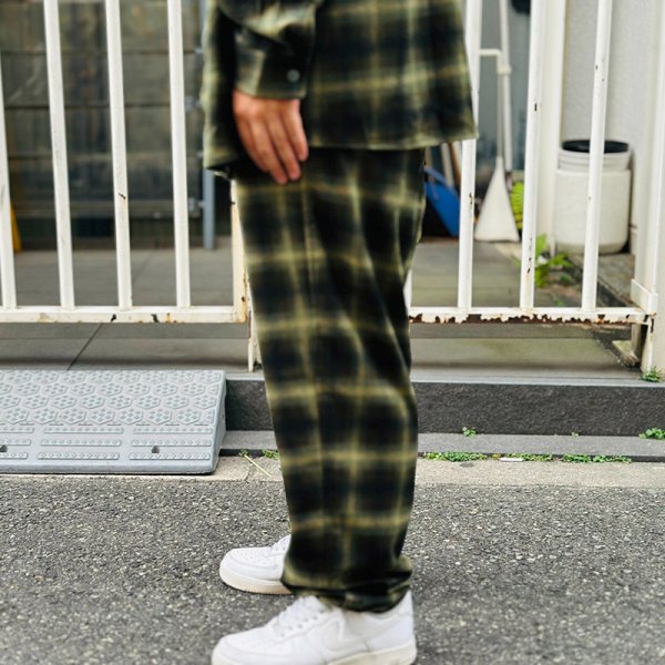 画像13: 【ラストXLのみ】KINGSIZE（キングサイズ）“CHECK EASY PANTS” (13)
