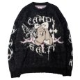 画像2: CANDY GALFY(キャンディーガルフィー) “ふわふわダークキャンディーニット” (2)