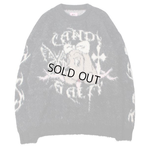 画像2: CANDY GALFY(キャンディーガルフィー) “ふわふわダークキャンディーニット” (2)