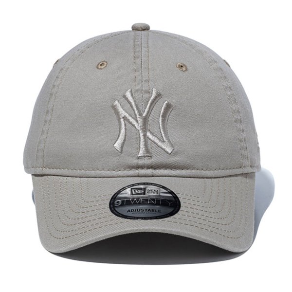画像2: NEWERA（ニューエラ）“9TWENTY ニューヨーク・ヤンキース ウォッシュドコットン ペブル × ペブル” (2)