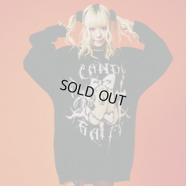 画像12: CANDY GALFY(キャンディーガルフィー) “ふわふわダークキャンディーニット” (12)