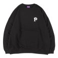 画像1: PeeTee. (ピーティー) “PEE LOGO WIDE CREW SWEAT” (1)