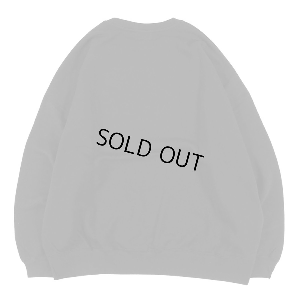 画像2: PeeTee. (ピーティー) “PEE LOGO WIDE CREW SWEAT” (2)