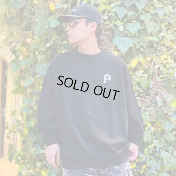 画像9: PeeTee. (ピーティー) “PEE LOGO WIDE CREW SWEAT” (9)