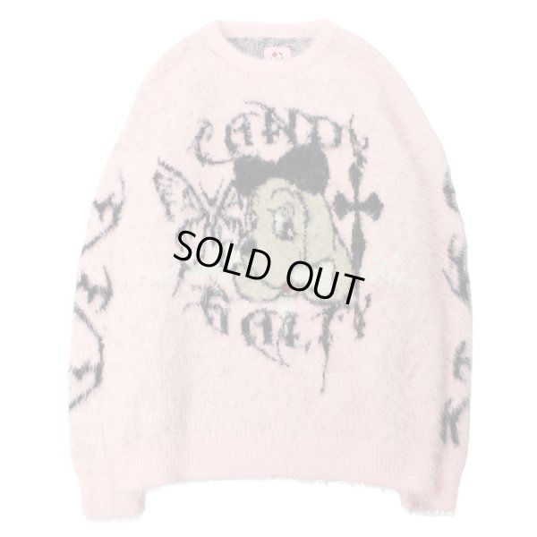 画像2: CANDY GALFY(キャンディーガルフィー) “ふわふわダークキャンディーニット” (2)