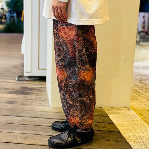 画像15: 【2025.10.14再入荷】【ラストLのみ】PeeTee. (ピーティー) “PAISLEY EASY PANTS” (15)