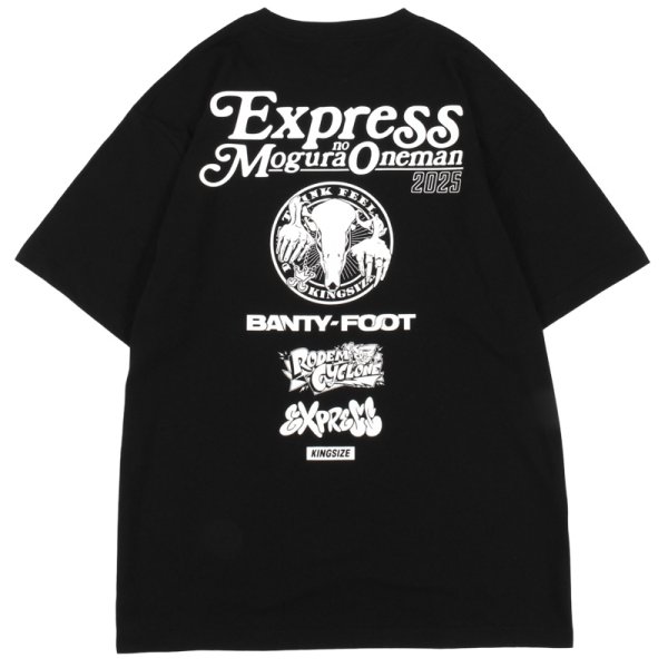 画像3: KINGSIZE（キングサイズ）x EXPRESS “もぐらのワンマン2025 TOUR TEE” (3)