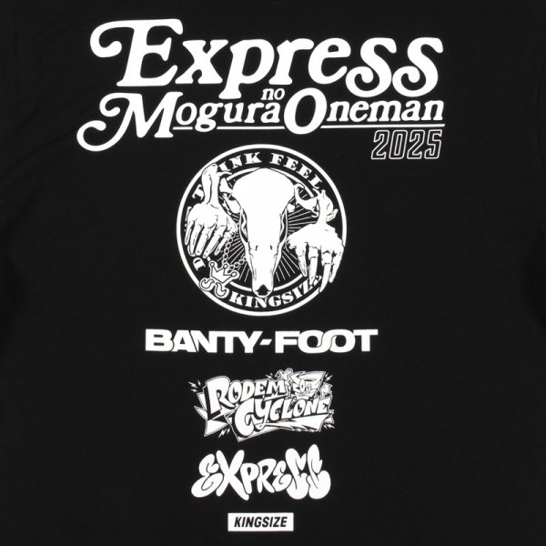 画像6: KINGSIZE（キングサイズ）x EXPRESS “もぐらのワンマン2025 TOUR TEE” (6)