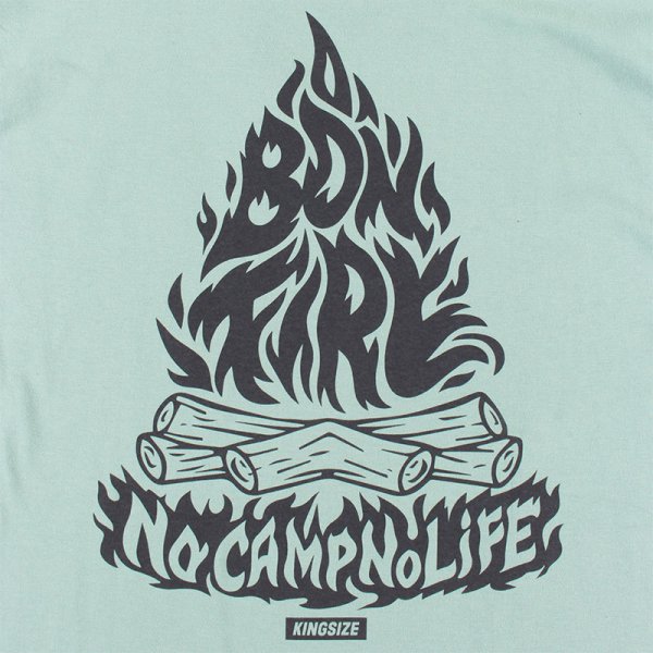 画像6: 【2025.10.16再入荷】KINGSIZE（キングサイズ）“BON FIRE L/S TEE” (6)