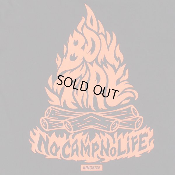 画像6: 【ラストXXLのみ】【2025.10.16再入荷】KINGSIZE（キングサイズ）“BON FIRE L/S TEE” (6)