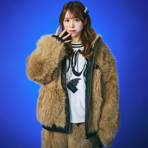 画像1: GALFY(ガルフィー) “お金大好きファーブルゾン” (1)