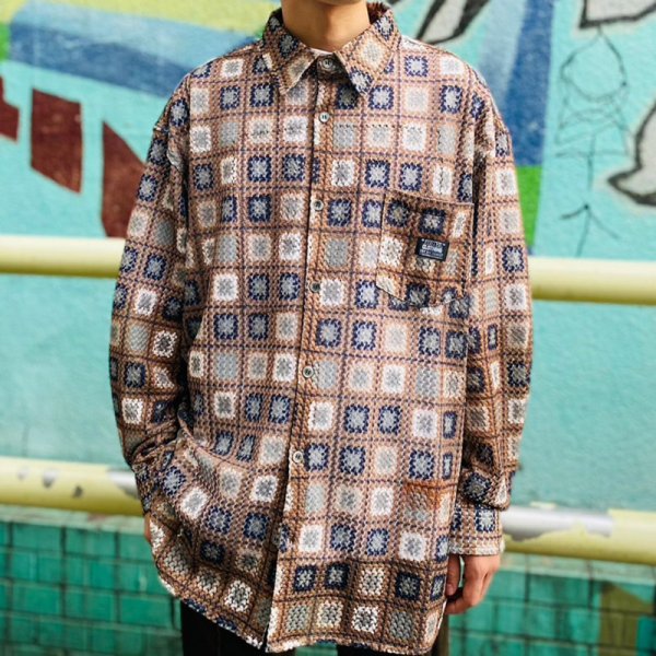 画像11: PeeTee. (ピーティー) “CROCHET SHEER L/S SHIRTS” (11)