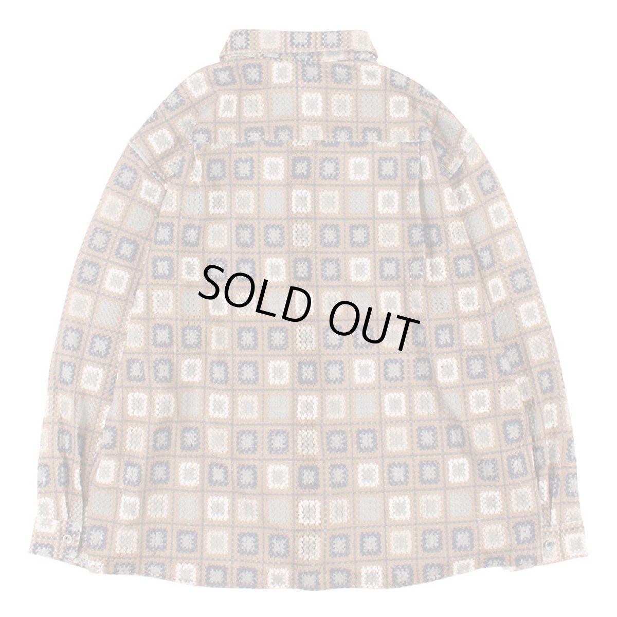 画像2: PeeTee. (ピーティー) “CROCHET SHEER L/S SHIRTS” (2)