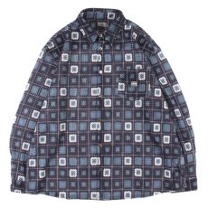 画像1: 【ラストXLのみ】PeeTee. (ピーティー) “CROCHET SHEER L/S SHIRTS” (1)