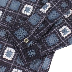 画像6: 【ラストXLのみ】PeeTee. (ピーティー) “CROCHET SHEER L/S SHIRTS” (6)