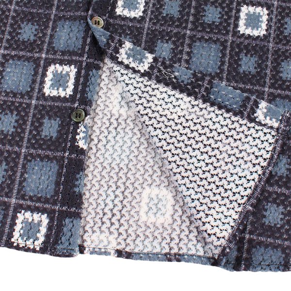 画像5: 【ラストXLのみ】PeeTee. (ピーティー) “CROCHET SHEER L/S SHIRTS” (5)