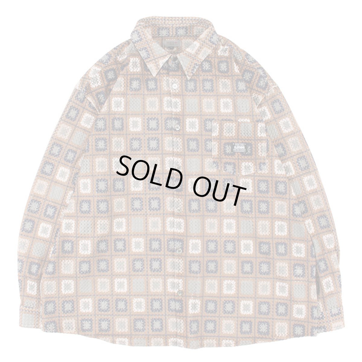 画像1: PeeTee. (ピーティー) “CROCHET SHEER L/S SHIRTS” (1)