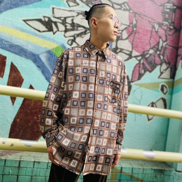 画像9: PeeTee. (ピーティー) “CROCHET SHEER L/S SHIRTS” (9)