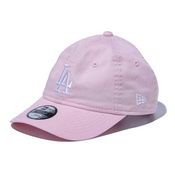 画像5: 【チャイルド】NEWERA（ニューエラ）“Child 9TWENTY ロサンゼルス・ドジャース ピンク × ホワイト” (5)