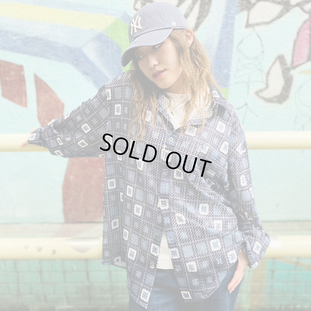 画像9: 【ラストXLのみ】PeeTee. (ピーティー) “CROCHET SHEER L/S SHIRTS” (9)