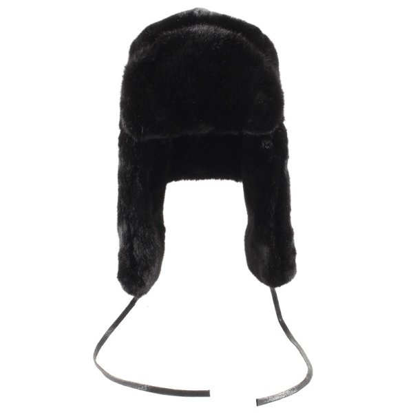 画像13: KANGOL（カンゴール） “BLACK FAUX FUR TRAPPER” (13)