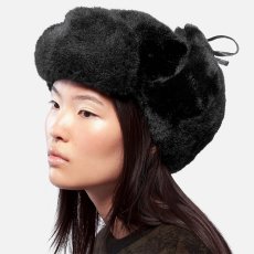 画像17: KANGOL（カンゴール） “BLACK FAUX FUR TRAPPER” (17)