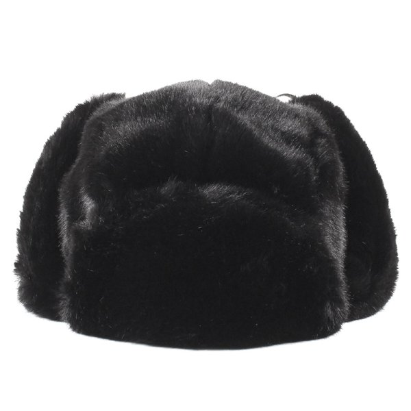 画像3: KANGOL（カンゴール） “BLACK FAUX FUR TRAPPER” (3)
