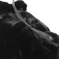 画像9: KANGOL（カンゴール） “BLACK FAUX FUR TRAPPER” (9)