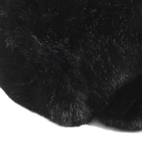 画像8: KANGOL（カンゴール） “BLACK FAUX FUR TRAPPER” (8)