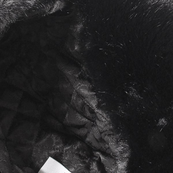 画像11: KANGOL（カンゴール） “BLACK FAUX FUR TRAPPER” (11)