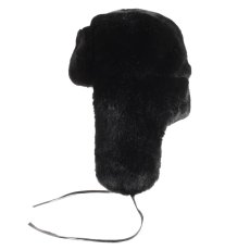 画像14: KANGOL（カンゴール） “BLACK FAUX FUR TRAPPER” (14)