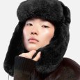 画像16: KANGOL（カンゴール） “BLACK FAUX FUR TRAPPER” (16)