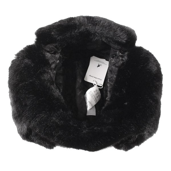 画像7: KANGOL（カンゴール） “BLACK FAUX FUR TRAPPER” (7)