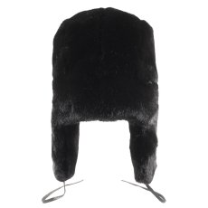 画像15: KANGOL（カンゴール） “BLACK FAUX FUR TRAPPER” (15)