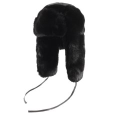 画像12: KANGOL（カンゴール） “BLACK FAUX FUR TRAPPER” (12)