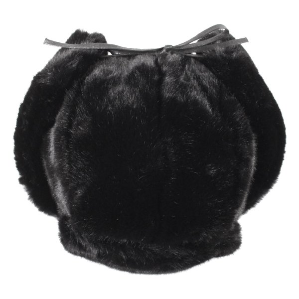 画像6: KANGOL（カンゴール） “BLACK FAUX FUR TRAPPER” (6)