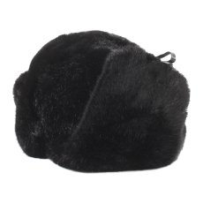 画像4: KANGOL（カンゴール） “BLACK FAUX FUR TRAPPER” (4)