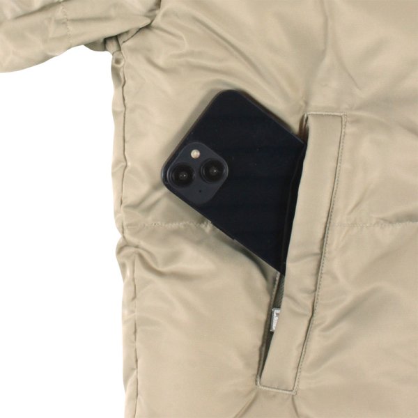 画像7: FUBU（フブ） “SHORT NYLON TWILL PUFFER JACKET” (7)