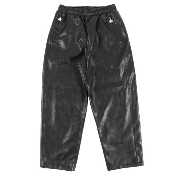 画像1: FUBU（フブ） “FAUX LEATHER TRACK PANTS” (1)