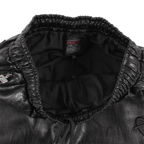 画像12: FUBU（フブ） “FAUX LEATHER TRACK PANTS” (12)
