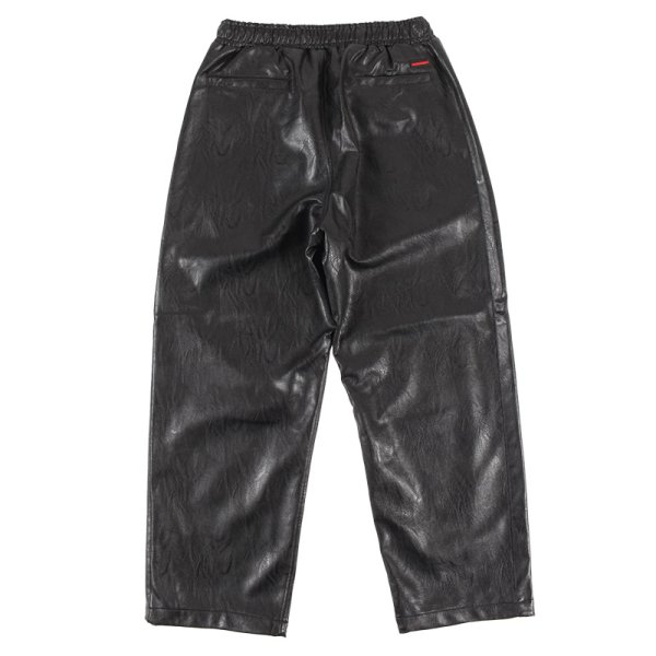 画像2: FUBU（フブ） “FAUX LEATHER TRACK PANTS” (2)