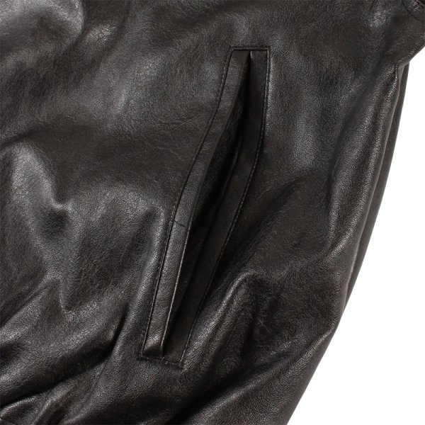 画像8: FUBU（フブ） “FAUX LEATHER STUDS PATCH JACKET” (8)