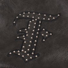 画像7: FUBU（フブ） “FAUX LEATHER STUDS PATCH JACKET” (7)