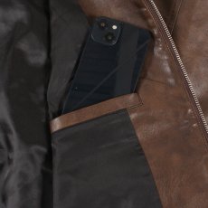 画像16: FUBU（フブ） “FAUX LEATHER STUDS PATCH JACKET” (16)